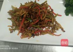 干煸野菌的做法图解4