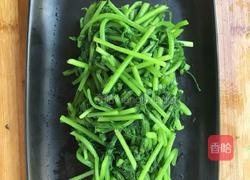 凉拌茼蒿的做法图解2