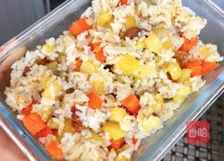 土豆萝卜腊肠闷饭的做法图解5