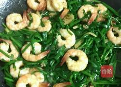 虾仁炒韭菜的做法图解11