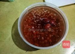 红豆羹的做法图解1