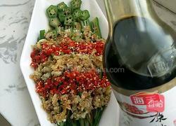 蒜蓉秋葵的做法图解13