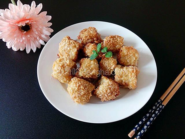 炸燕麦香蕉条