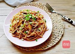 香菇焖面的做法图解18