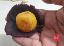 紫薯蛋黄酥的做法图解13