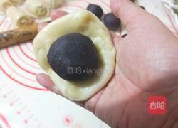 紫薯蛋黄酥的做法图解16