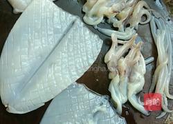 鲜鱿炒青瓜的做法图解4