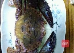 螃蟹蒸豆腐的做法图解2