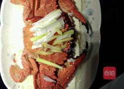 螃蟹蒸豆腐的做法图解3