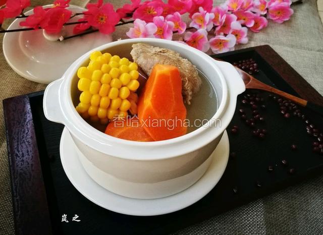 盛碗，上桌。