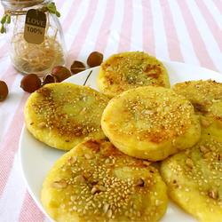 红糖坚果南瓜饼的做法[图]