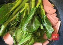 火腿青菜豆腐汤的做法图解8