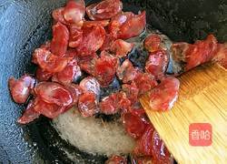 腊肠炒荷兰豆的做法图解8