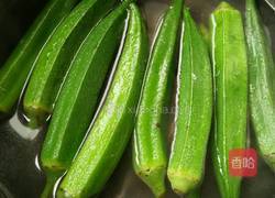 秋葵炒鸡蛋的做法图解4