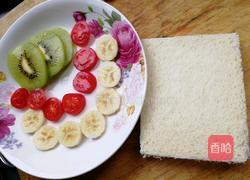 水果土司片的做法图解2