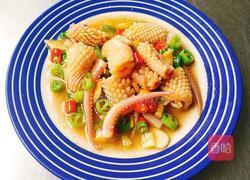 泡椒鱿鱼卷的做法图解8