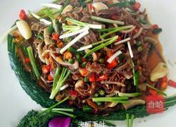 尖椒毛肚的做法图解5