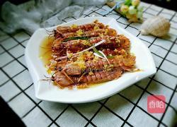 清蒸蒜香皮皮虾的做法图解11