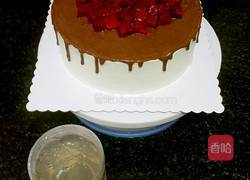 万圣节巧克力淋面蛋糕的做法图解12