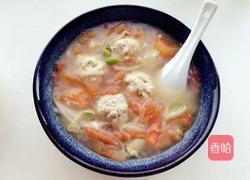 番茄豆腐肉圆汤的做法图解7