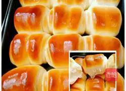 Illustration of how to make milk-flavored buns 10