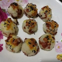 培根芝士饭团的做法[图]