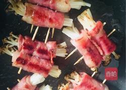 培根金针菇卷的做法图解12