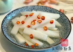 酸辣萝卜条的做法图解6