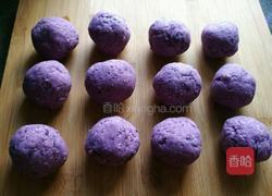 紫薯糯米饼的做法图解6