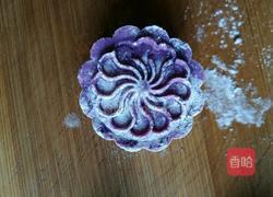 紫薯糯米饼的做法图解8