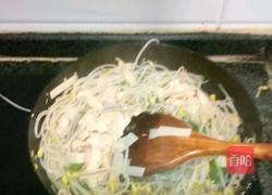 青椒豆芽炒百页的做法图解7