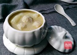 山药炖鱼丸汤的做法图解1