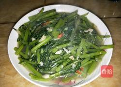 清炒茼蒿的做法图解5