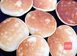 Illustration of how to make cake and sesame pancakes 11