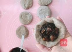 荞麦红豆板栗馅饼（健身餐美味低卡低粗粮）的做法图解8