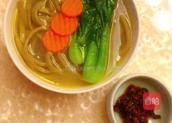 牦牛骨汤青菜手擀面的做法图解14