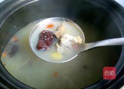 白果猪肚炖鸡汤的做法图解12