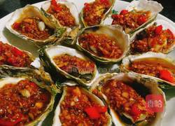 蒜蓉蒸生蚝的做法图解5