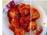 糖醋木棉豆腐