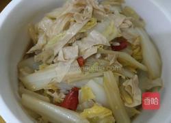 大白菜炒豆皮的做法图解9