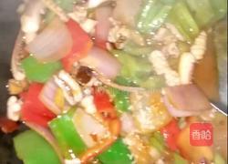 双椒鱿鱼的做法图解4