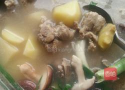 土豆粉丝炖排骨的做法图解5