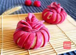 Illustration of how to make colorful steamed buns 18