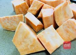 番薯鸡丝芥菜汤的做法图解2