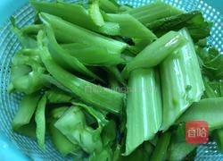 番薯鸡丝芥菜汤的做法图解3