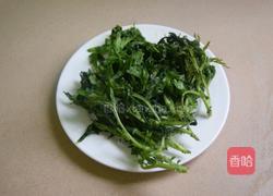 艾叶粥的做法图解2