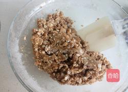 红糖燕麦花生酥饼的做法图解4