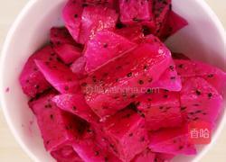 西米火龙果的做法图解2