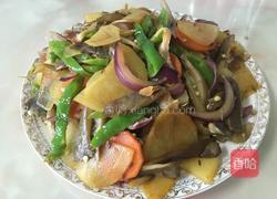土豆片炒蘑菇的做法图解9