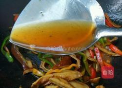 青红椒炒猪肚的做法图解15